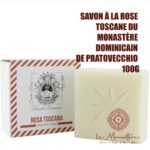 SAVON À LA ROSE TOSCANE DU MONASTÈRE DOMINICAIN DE PRATOVECCHIO 100A
