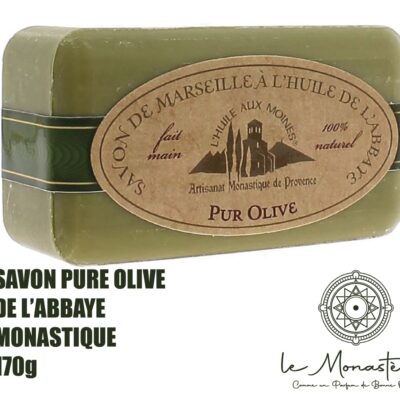 SAVON PURE OLIVE DE L'ABBAYE MONASTIQUE 170g