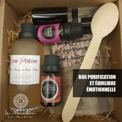 BOX PURIFICATION ET ÉQUILIBRE EMOTIONEL