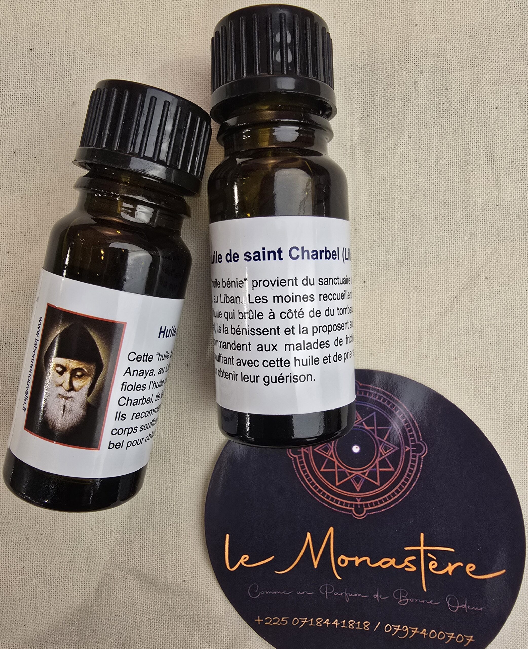 HUILE DE GUÉRISON SAINT CHARBEL